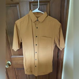 Theory Short Sleeve Button Down S